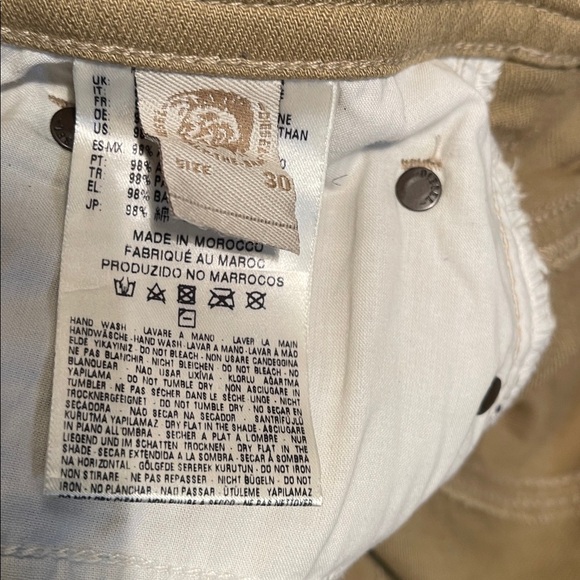 Diesel Thaver cotton 5 pocket Tan Trendy casual everyday denim stretch jean 30 - Picture 7 of 8